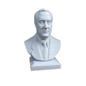 Busto de Franklin D. Roosevelt, escultura del 32.º presidente de los Estados Unidos